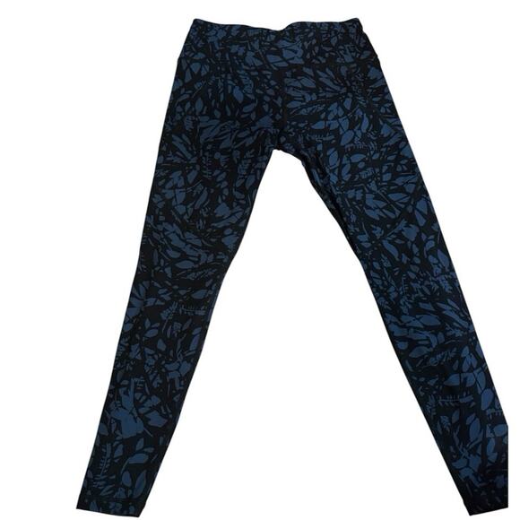 Sweaty Betty Power Leggings Full Length Dark Blue Black Size 8-10 - Picture 2 of 5